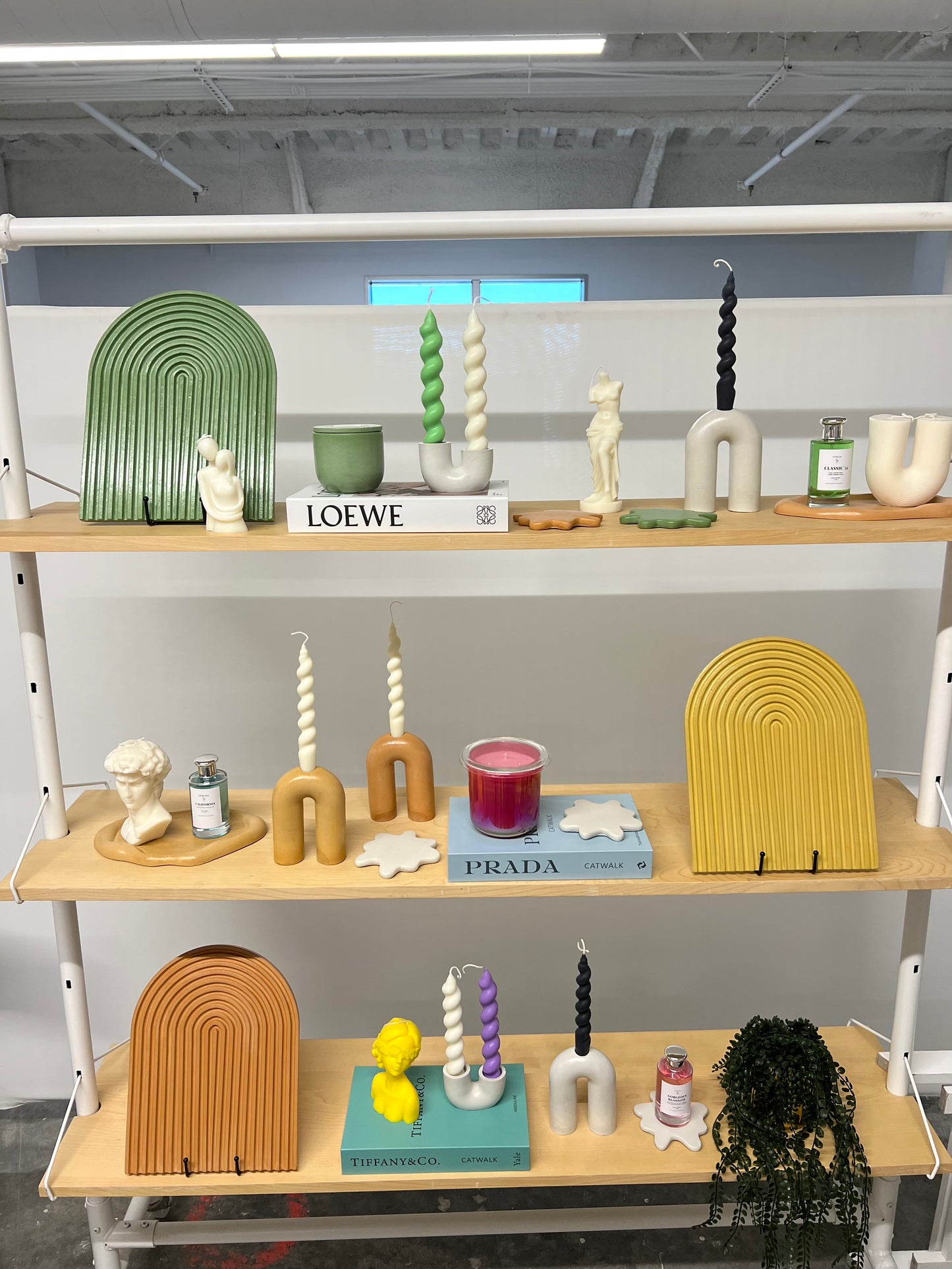 Modern Concrete Candle Holder