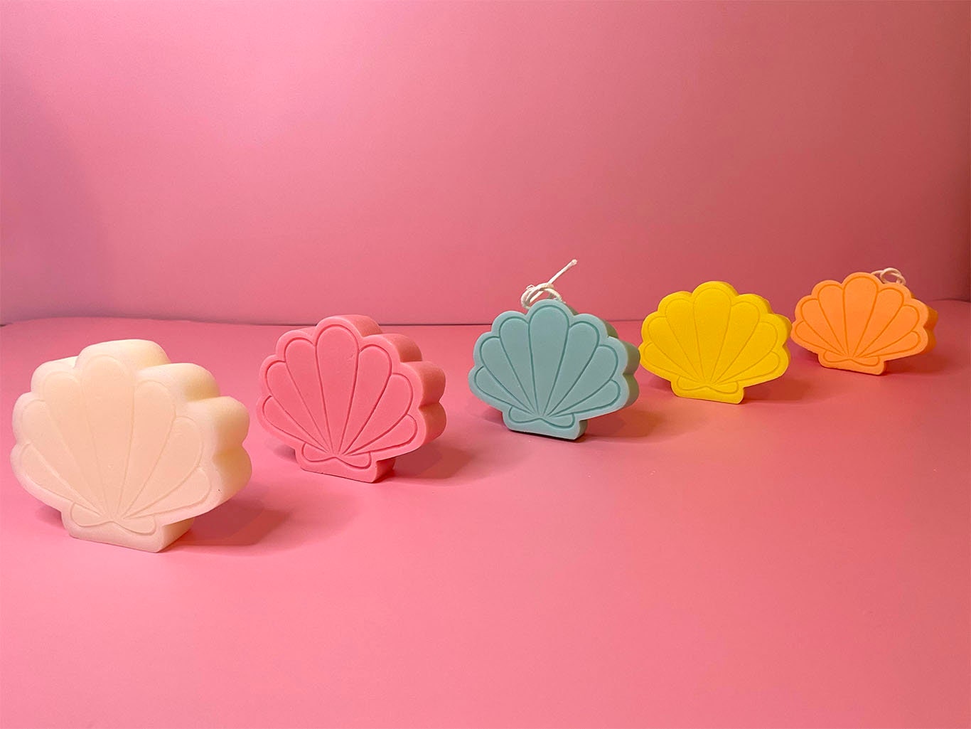 Pastel Color Candle